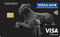 Federal Bank VISA Imperio Credit Card. (फेडरल बैंक वीजा इम्पेरिओ क्रेडिट कार्ड) 