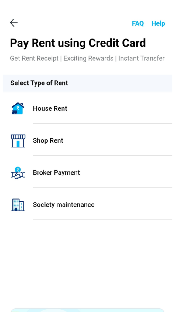 Paytm house rent via credit card 1