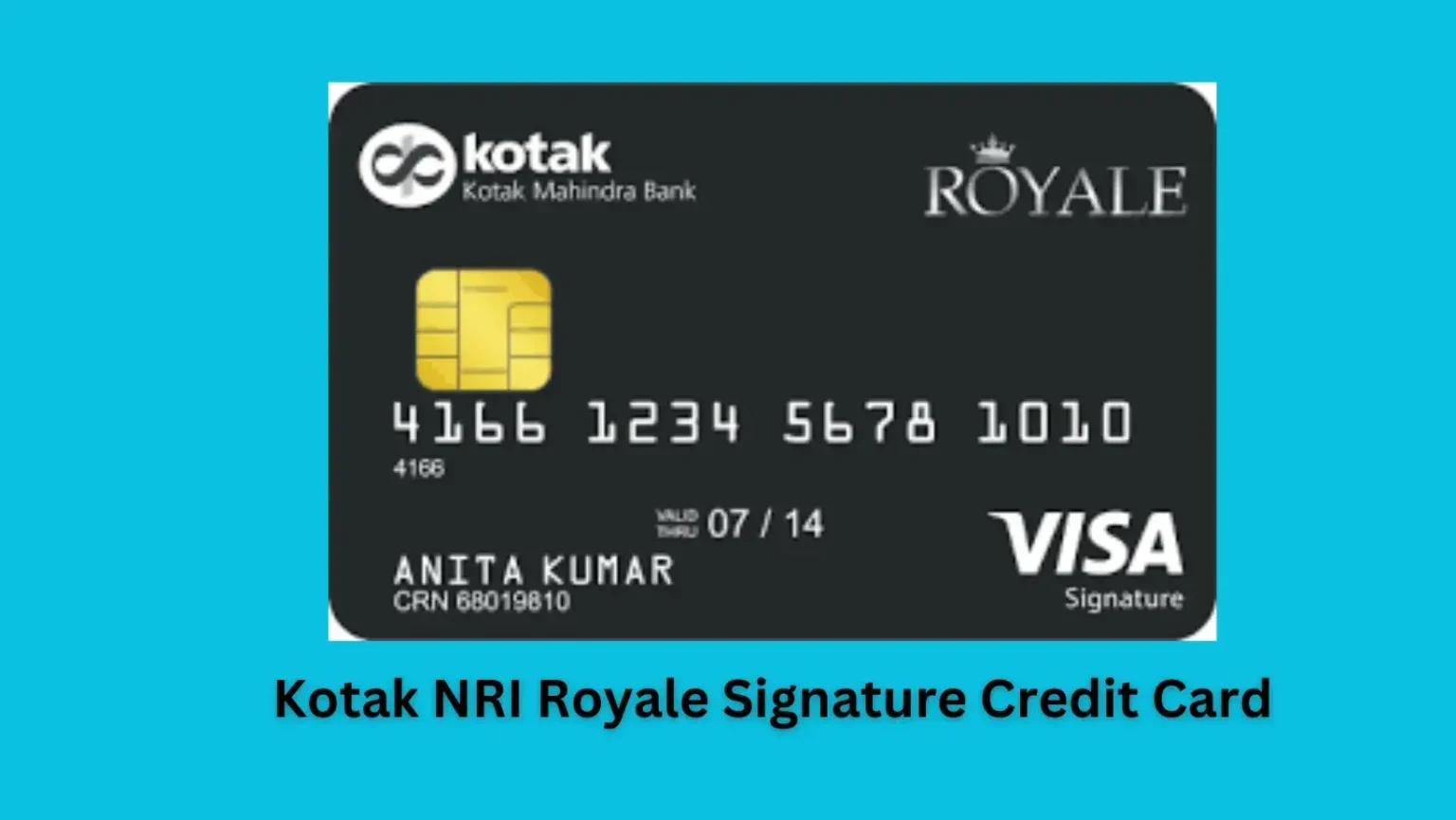 Kotak NRI Royale Signature Credit Card एनआरआई के लिए विशेष क्रेडिट कार्ड प्रदान करता है।