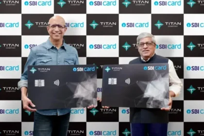 SBI Card और टाइटन ने Titan SBI Card लॉन्च किया।